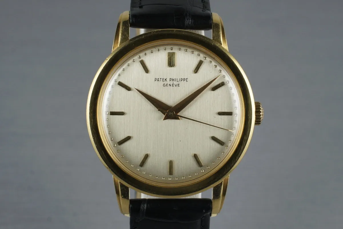 1959 18K YG Patek Philippe 2481 with Papers