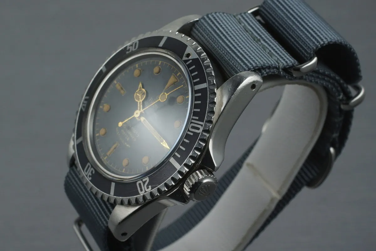 1963 Tudor Submariner  7928 PCG Gilt Chapter Ring Dial