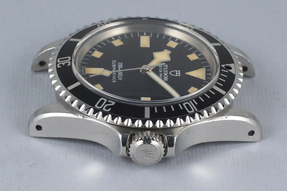 1972 Tudor Black Submariner 7016/0 Snowflake