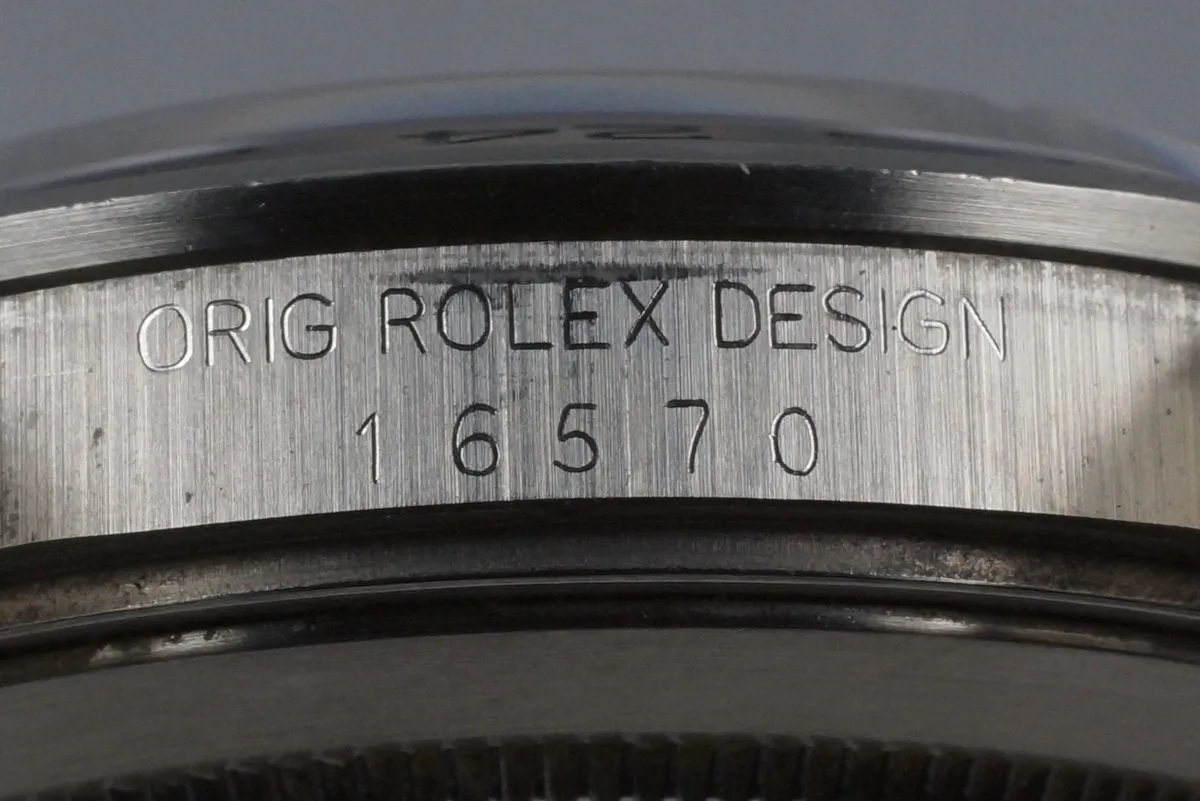 1991 Rolex Explorer II 16570 Black Dial with RSC Papers