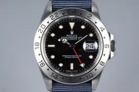 1991 Rolex Explorer II 16570 Black Dial with RSC Papers