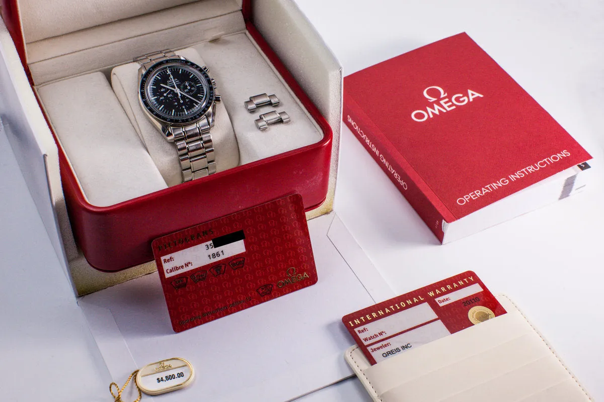 2011 Omega Speedmaster 3570.50 with Box and Papers