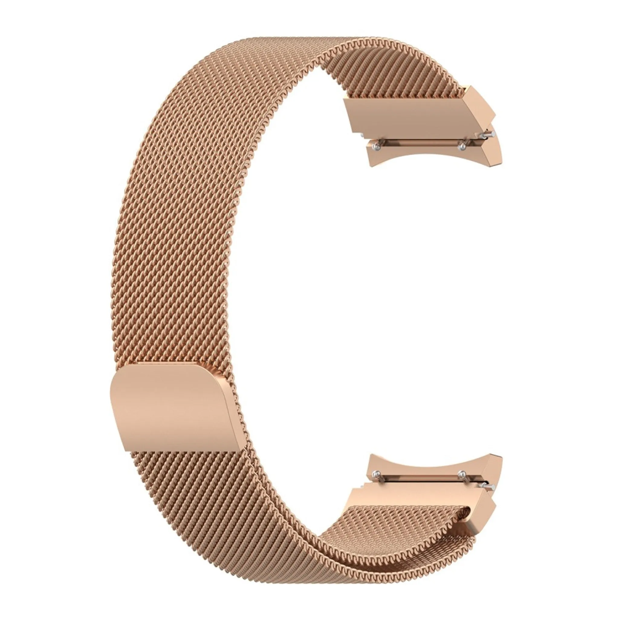 22mm milanese stainless steel watch strap for Samsung Galaxy Watch 4 - Rose Gold