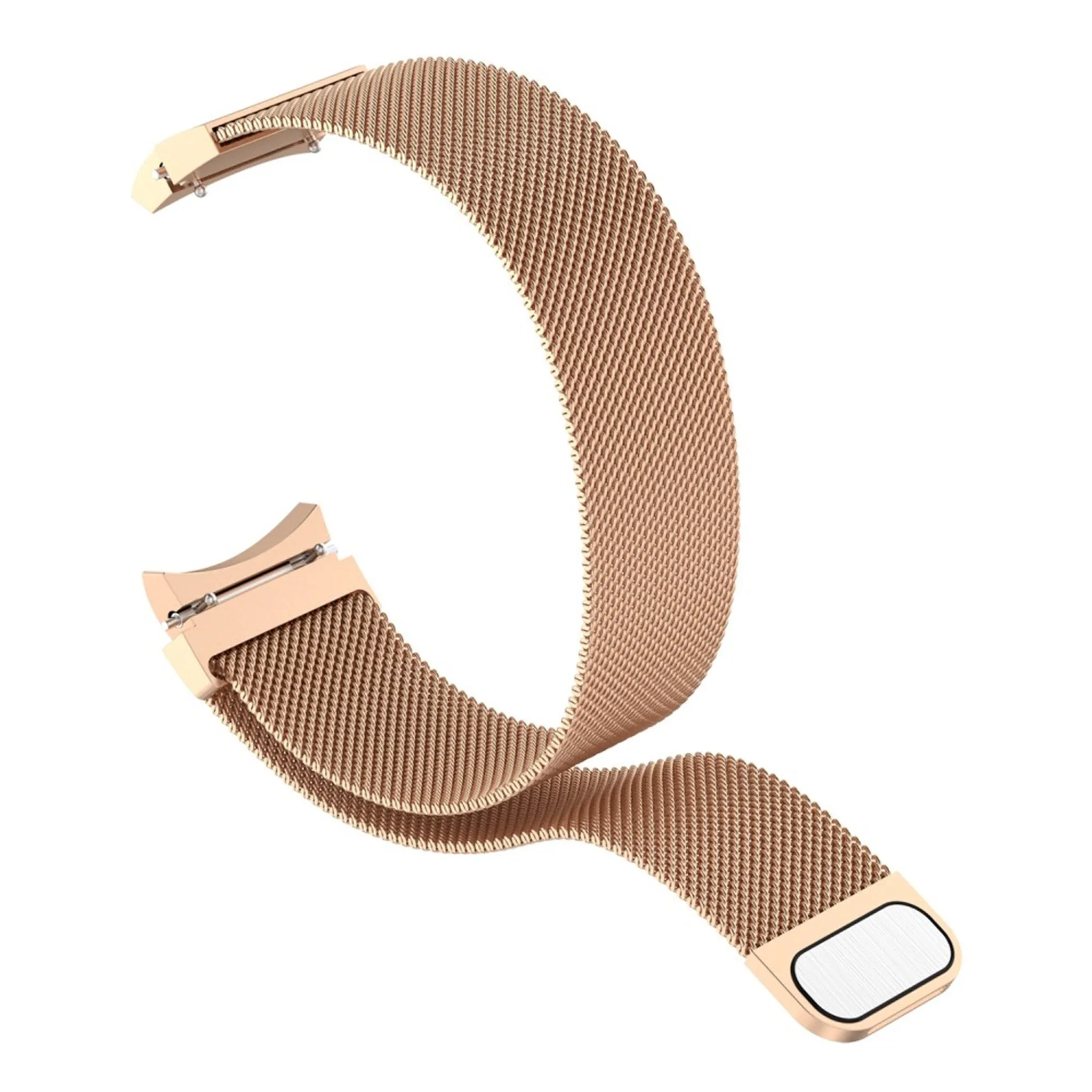 22mm milanese stainless steel watch strap for Samsung Galaxy Watch 4 - Rose Gold