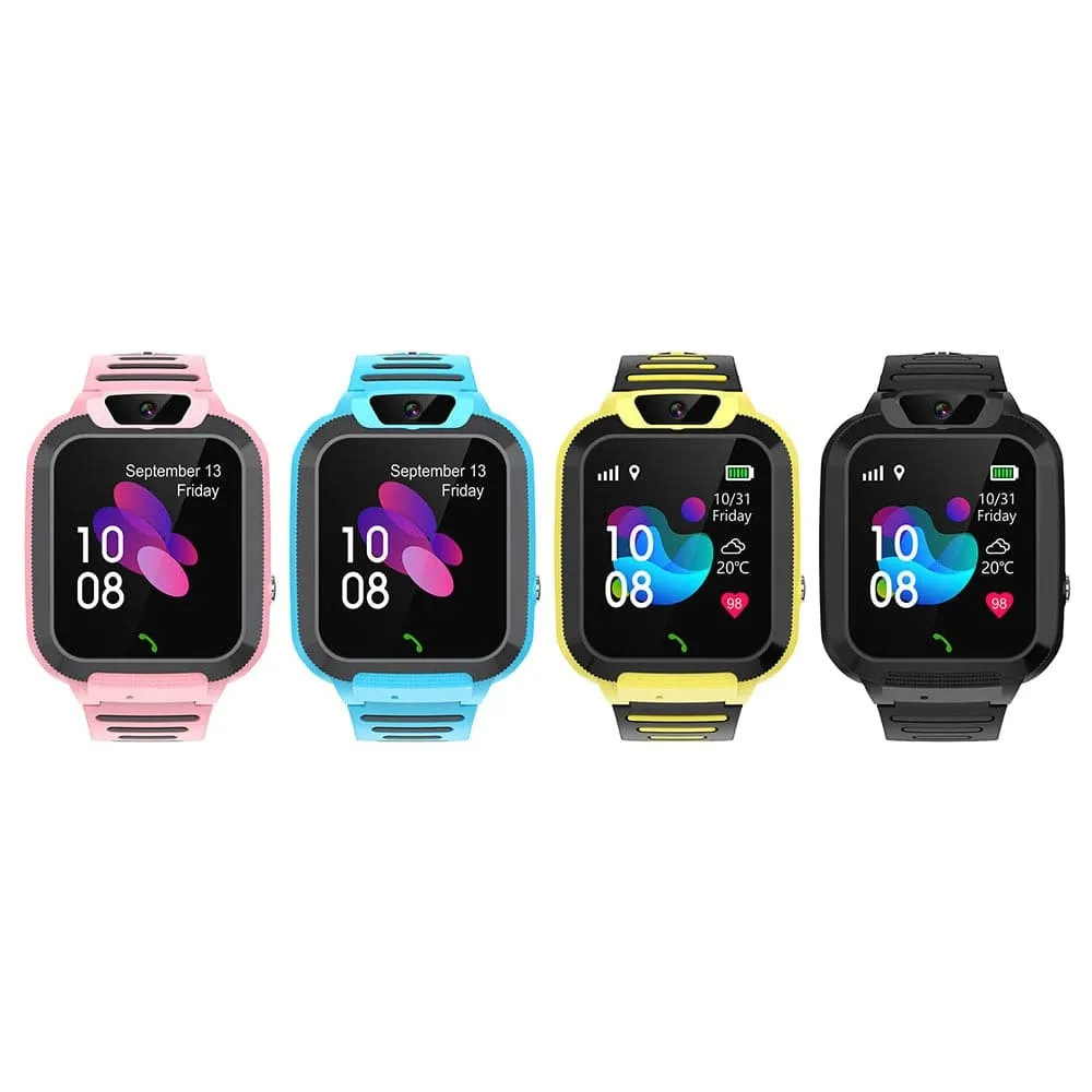 2G Kids Smart Watch SOS Call LBS Tracker Location Sim Card Kid Watch Camera Voice Chat IP68 Waterproof Smartwatch For Children