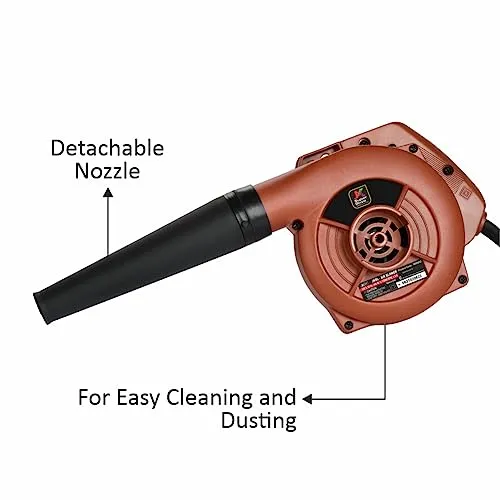 Air Blower 480WI Anti-Vibration 13000 RPM I 230 Volts| PC Computer, AC, Home & Outdoor Air Cleaner (Copper) I with External Carbon Brush Access for All Cleaning and Dusting Applications