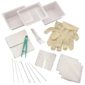 AirLife Tracheostomy Cleaning Tray with Gloves, Sterile