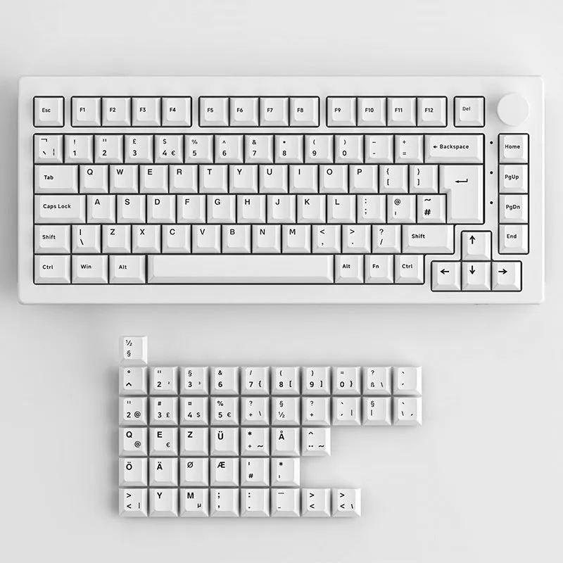 Akko 5075B Plus ISO Layout Wireless Mechanical Keyboard