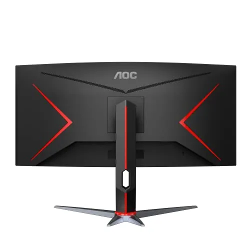 Aoc Cu34g2x34 Inch Curved Gaming Monitor Ultra Wide Qhd 1ms 144hz Adaptive Sync