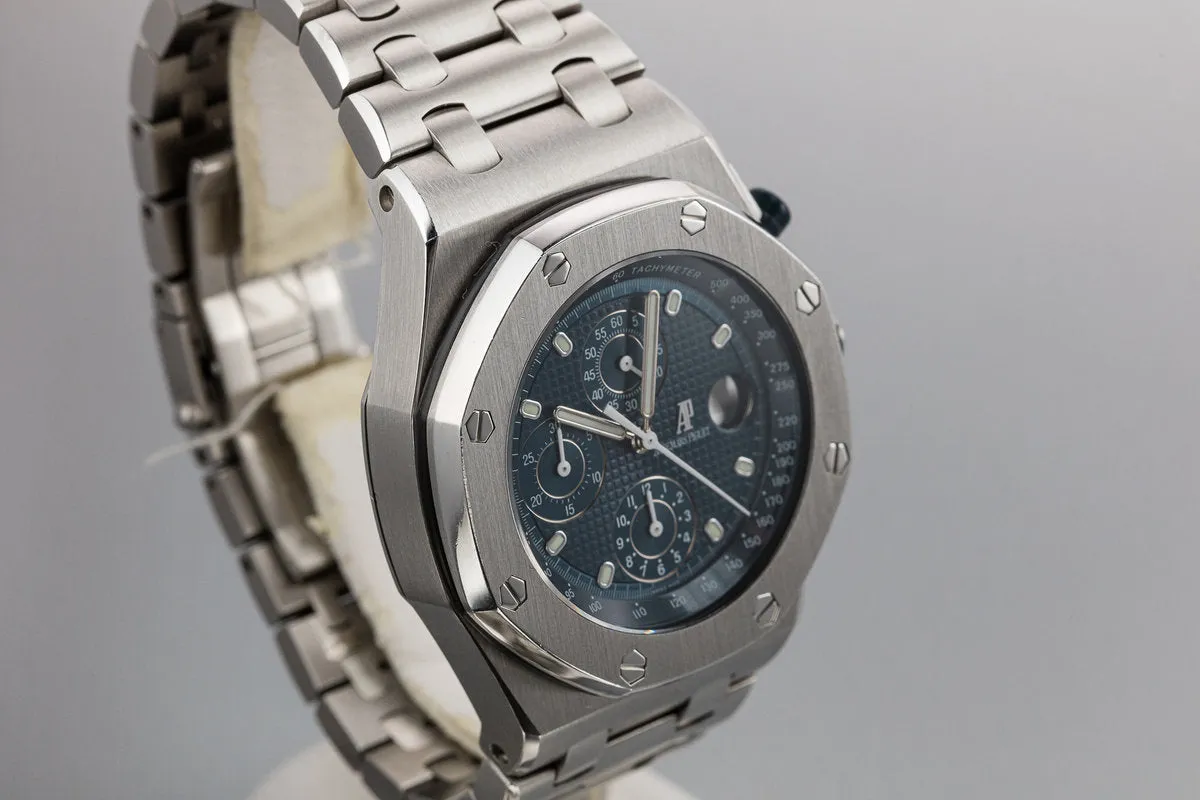 Audemars Piguet Royal Oak Offshore 25721ST.OO.1000ST.01 with Box and Service Papers