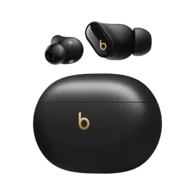 Beats Studio Buds   | True Wireless Noise Cancelling Earbuds, Enhanced Apple & Android Compatibility, Built-in Microphone, Sweat Resistant Bluetooth Headphones, Spatial Audio - Black/Gold