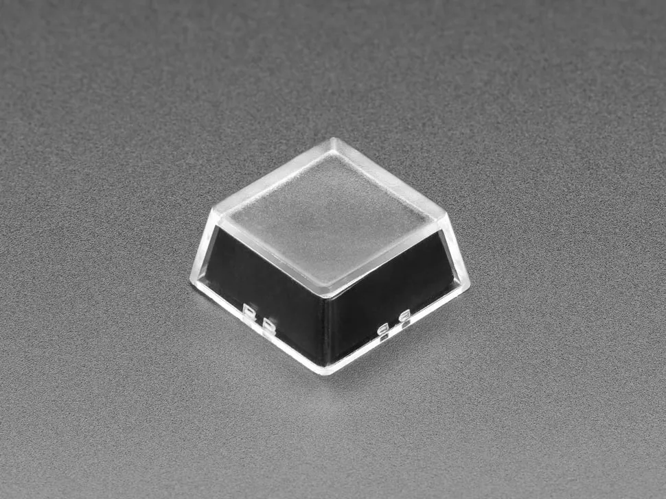 Black Relegendable Plastic Keycaps for MX Compatible Switches