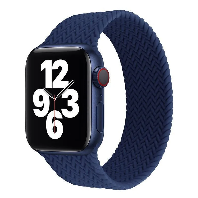 Braided Solo Elastic Sport Loop Band for Apple Watch - 42mm | 44mm | 45mm | Ultra 49mm