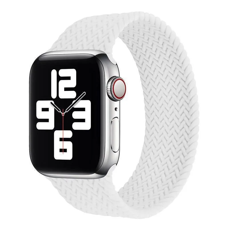 Braided Solo Elastic Sport Loop Band for Apple Watch - 42mm | 44mm | 45mm | Ultra 49mm