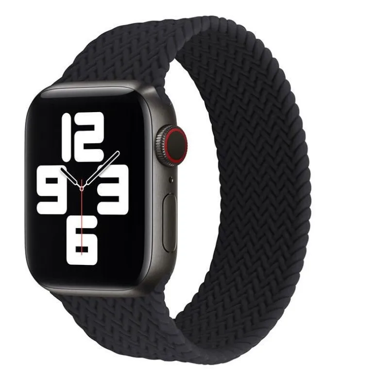 Braided Solo Elastic Sport Loop Band for Apple Watch - 42mm | 44mm | 45mm | Ultra 49mm