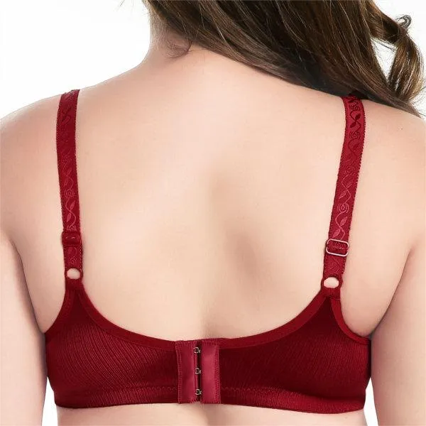 Breathable Wireless Anti Sagging Shiny Surface Vest Bra