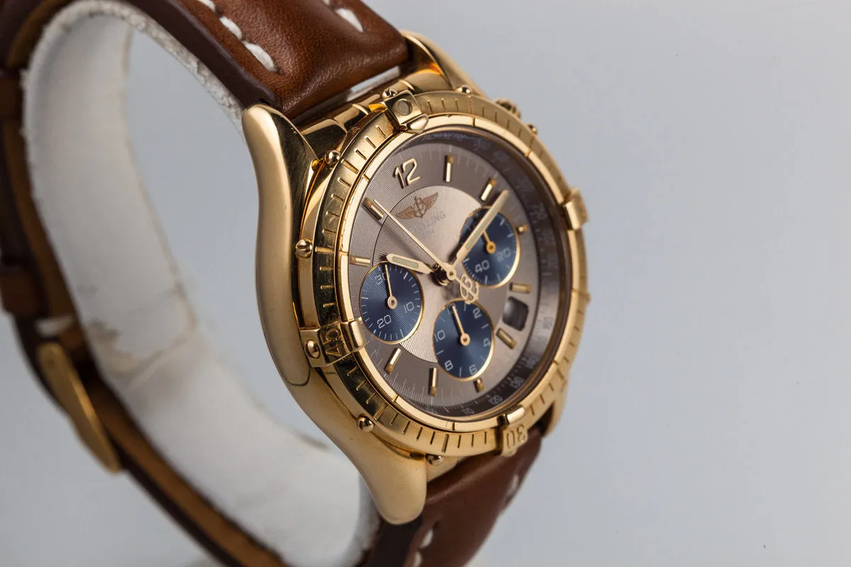 Breitling Brown Dial K30012 owned by Reggie Jackson from the New York Yankees