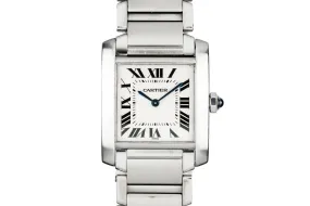 Cartier Midsize Tank 2301 White Dial