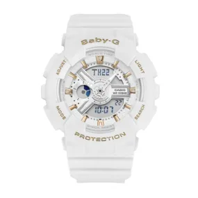 CASIO BABY-G Quartz White Dial Womens Watch #BA-110GA-7A1DR