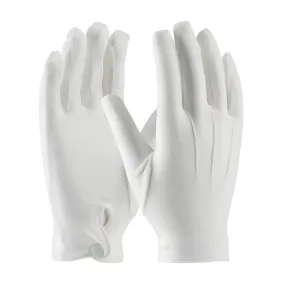 Century Glove 130-650WM 100% Stretch Nylon Dress Glove with Raised Stitching on Back - Snap Closure