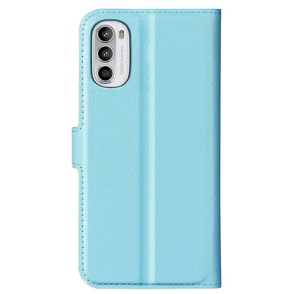 Classic Motorola Moto G52 / Moto G82 flip case - Blue