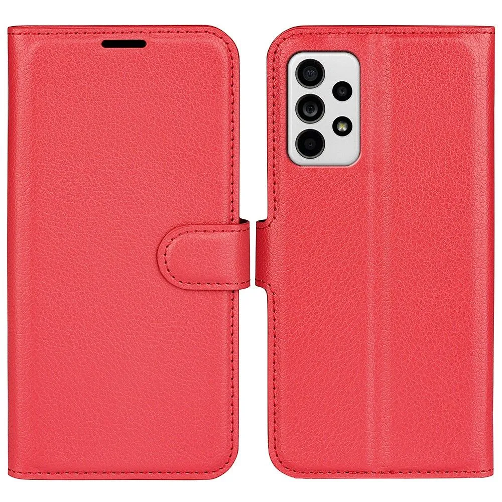 Classic Samsung Galaxy A33 5G flip case - Red