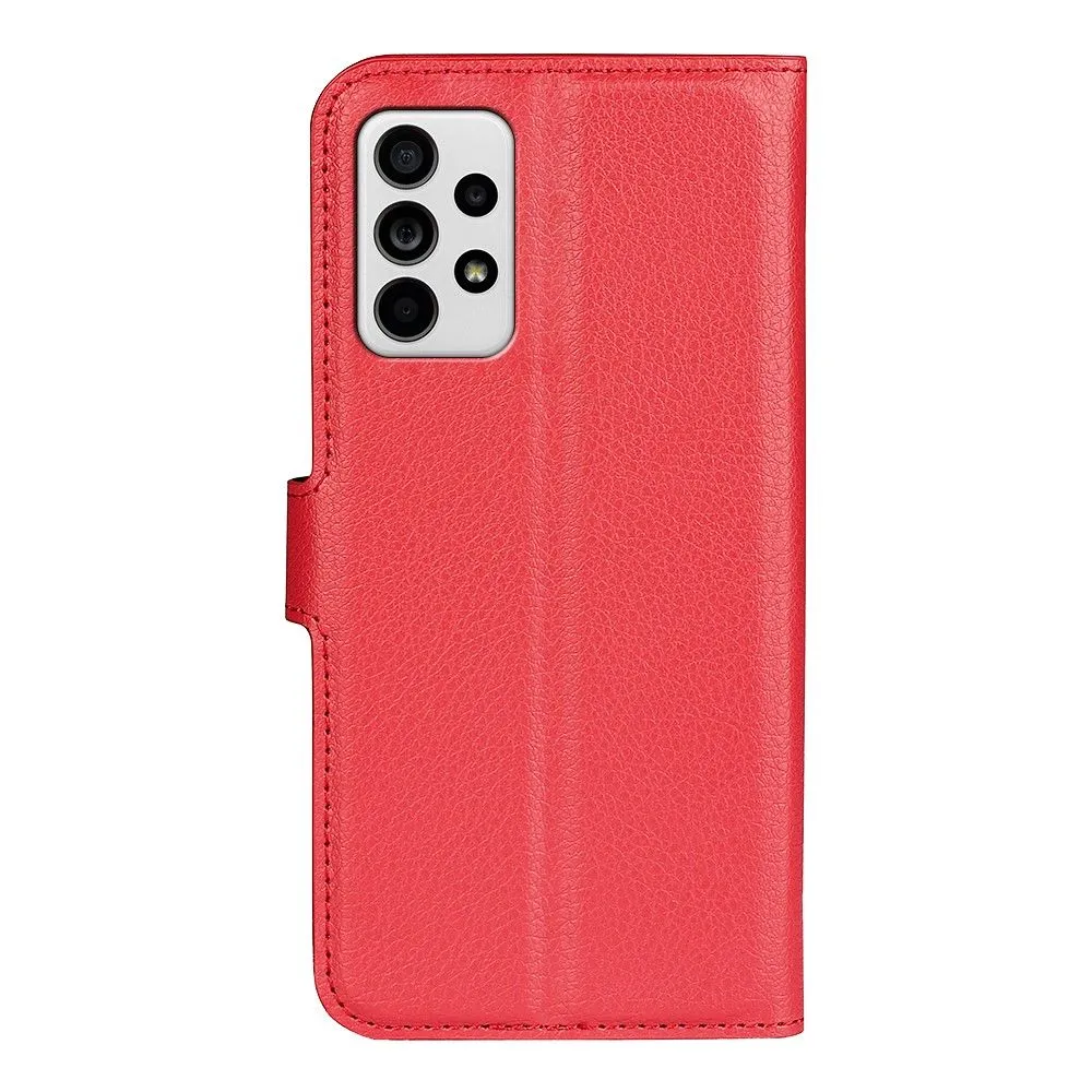 Classic Samsung Galaxy A33 5G flip case - Red