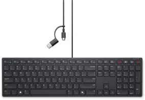 Dell Wired Collaboration Keyboard Kb525c - Keyboard - Qwertz - German - Black Input Device