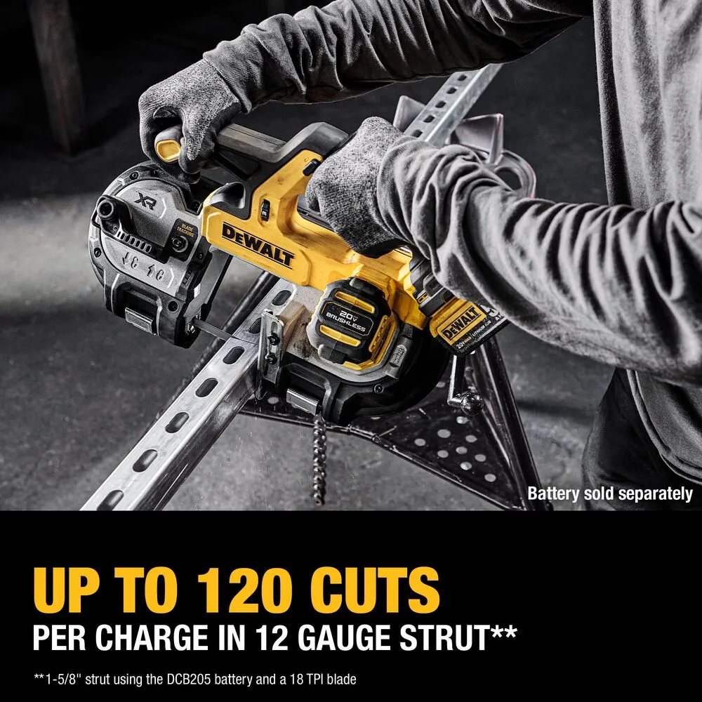 DeWALT DCS378B 20V MAX XR Brushless Cordless Mid-sized Band Saw - Bare Tool