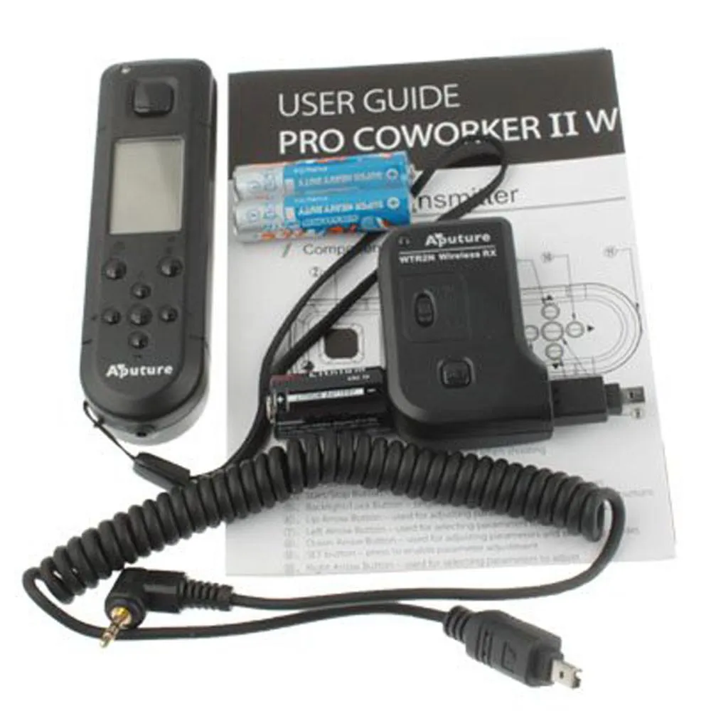 {DISCONTINUED} Aputure Pro Coworker II Wireless Timer Remote WTR2N For Nikon D80 D70s E310