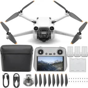 DJI Mini 3 PRO Drone Fly More Bundle Kit Aerial With DJI RC Controller Set