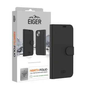 Eiger North Folio Case for Google Pixel 8a in Black