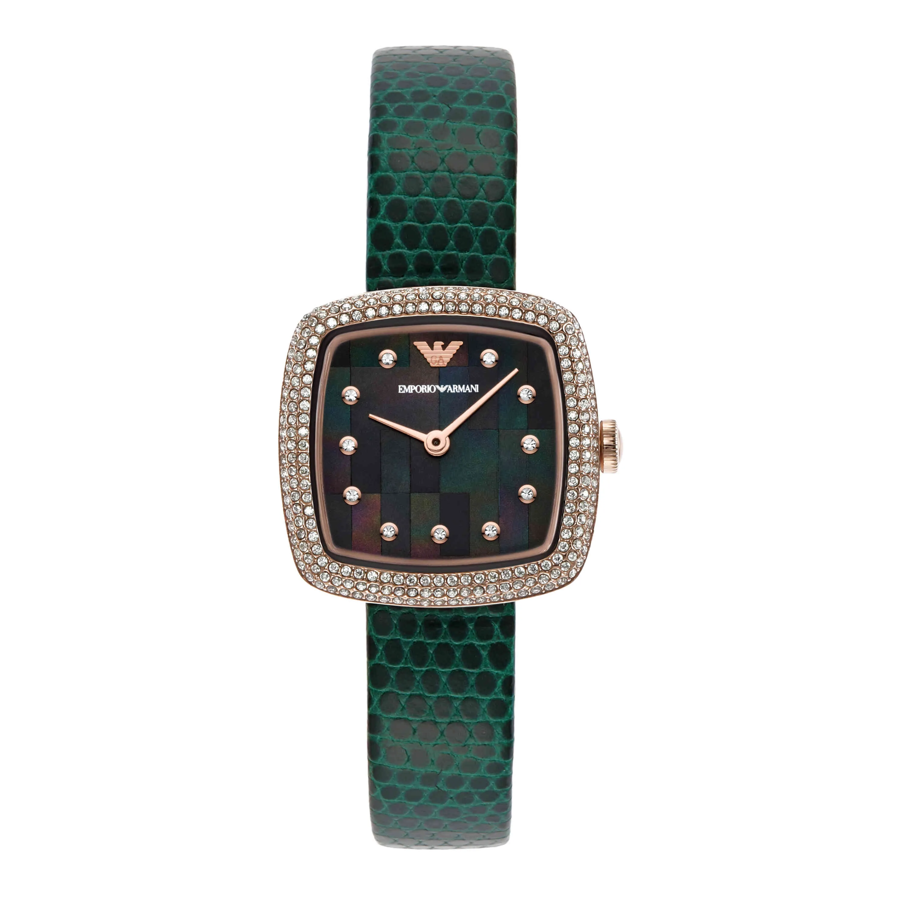 Emporio Armani Green Analogue Watch AR11497