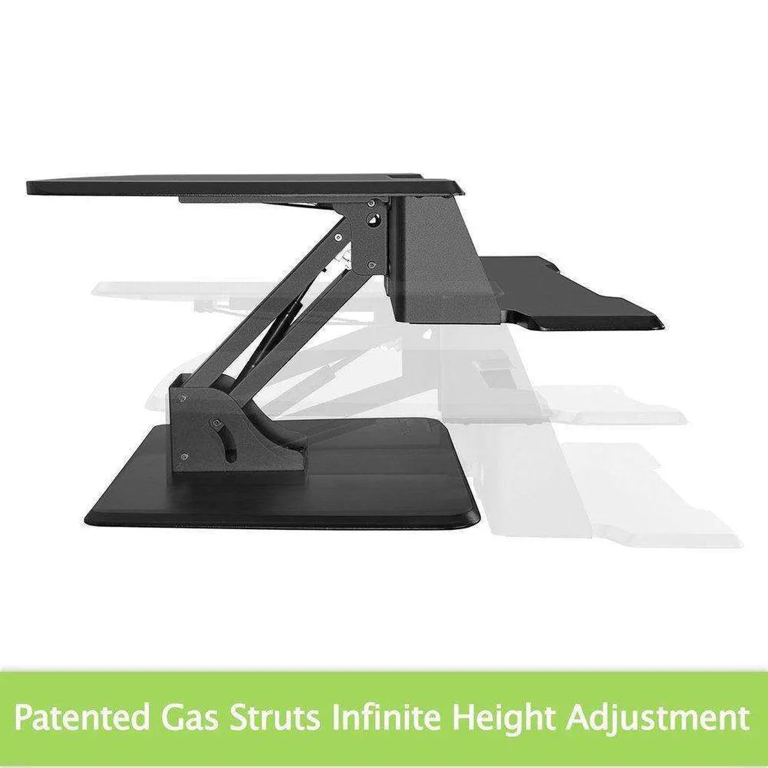 Eureka Ergonomic 31.5" Single-Arm Sit-stand Desk Riser, ERK-CV-31B/31C