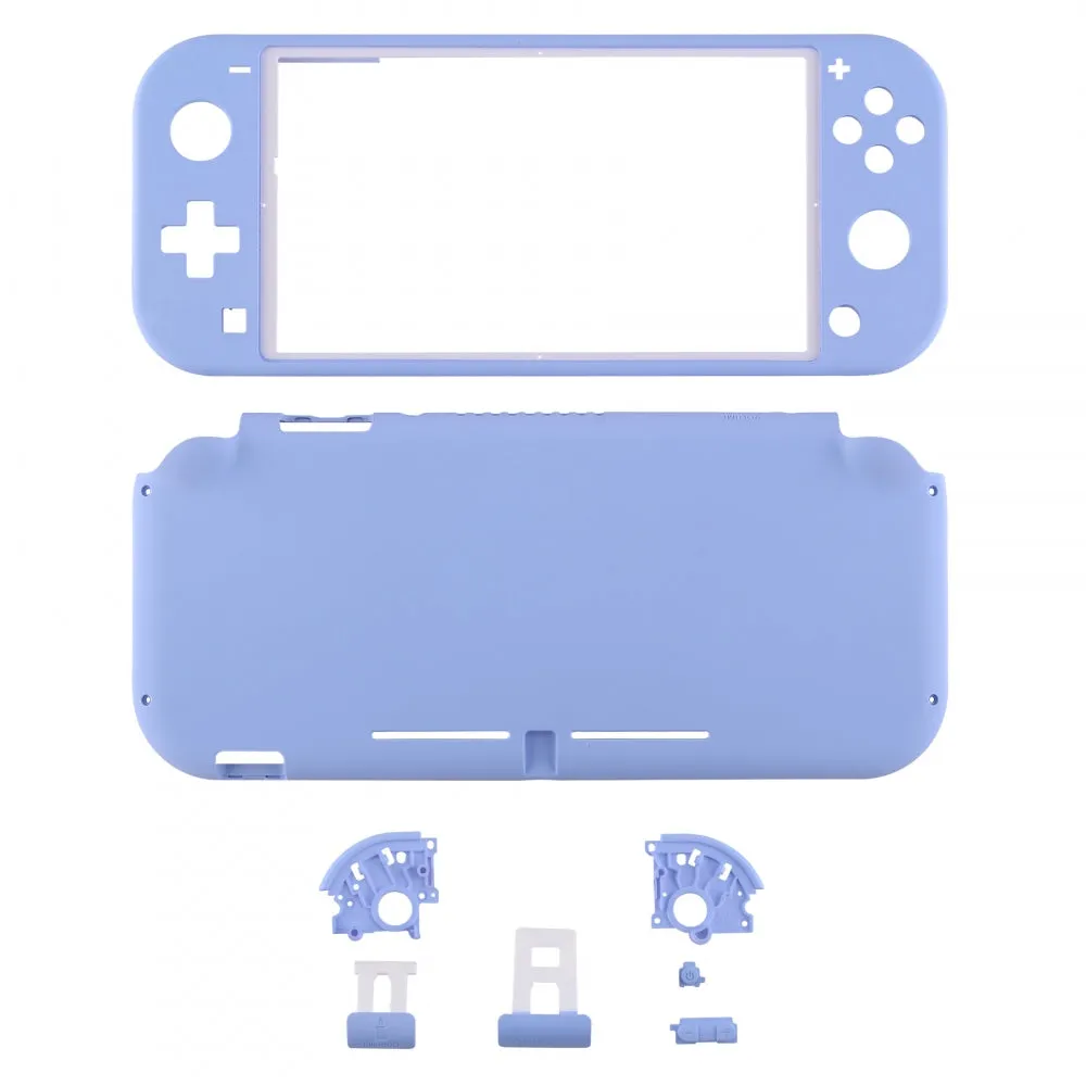 eXtremeRate Light Violet DIY Replacement Shell for Nintendo Switch Lite, NSL Handheld Controller Housing w/ Screen Protector, Custom Case Cover for Nintendo Switch Lite - DLP315