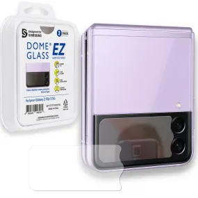 [EZ] Whitestone Galaxy Z Flip 3 EZ Tempered Glass Front Screen Protector (Mirrored type) - 2 Pack