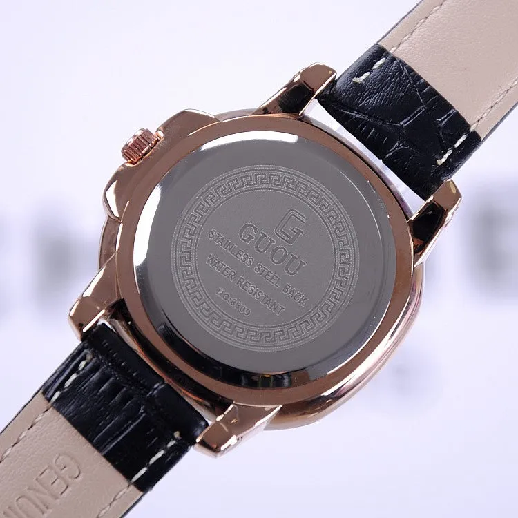 Fashion Square Pattern Durable Women's Watch