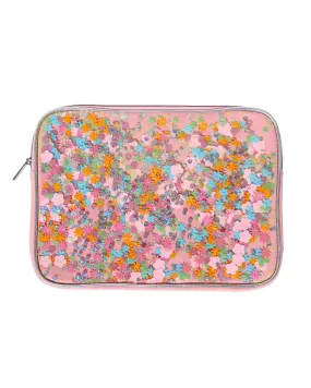 Flower Shop Confetti Laptop Sleeve and Carrying Case