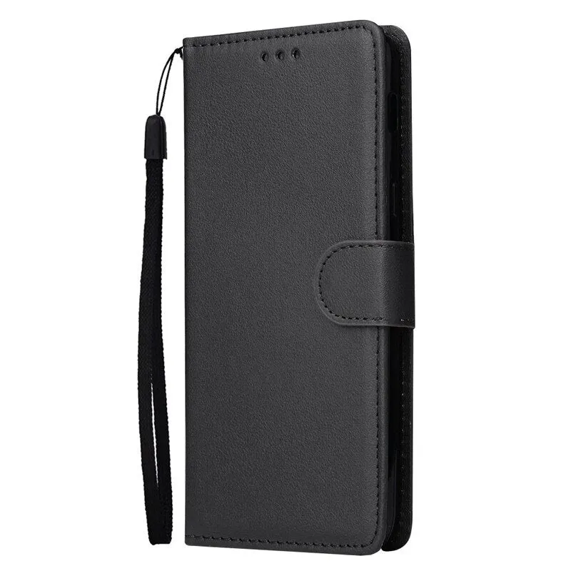 For Samsung Galaxy A50 Leather Case on for Coque Samsung A10 A20 A30 A40 A50 A70 Cover Classic Style Flip Wallet Phone Cases