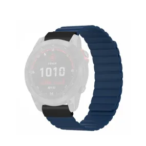 Garmin Fortex 701 Ballistic Edition Silicone Sport Magnetic Wristband - Dark Blue