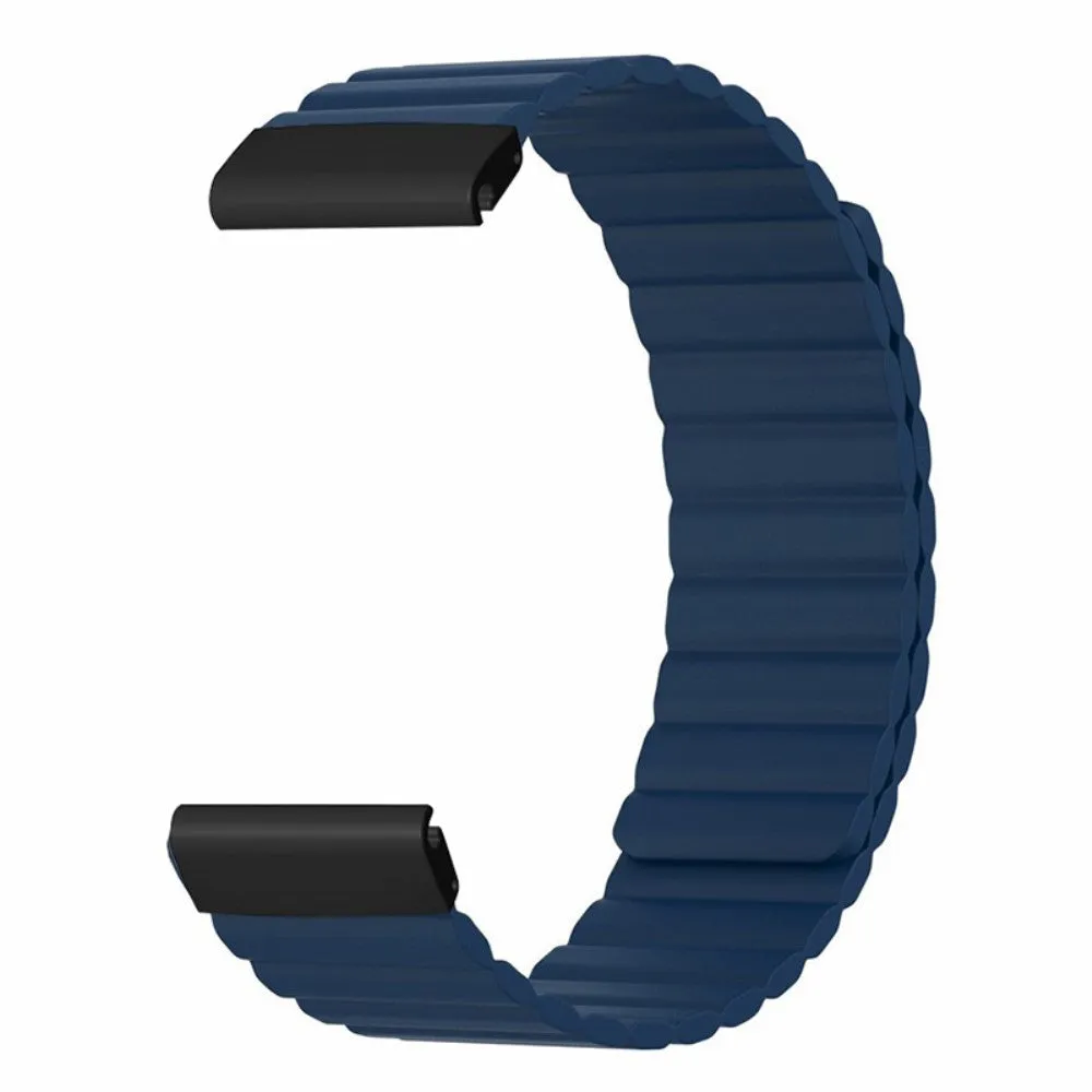 Garmin Fortex 701 Ballistic Edition Silicone Sport Magnetic Wristband - Dark Blue