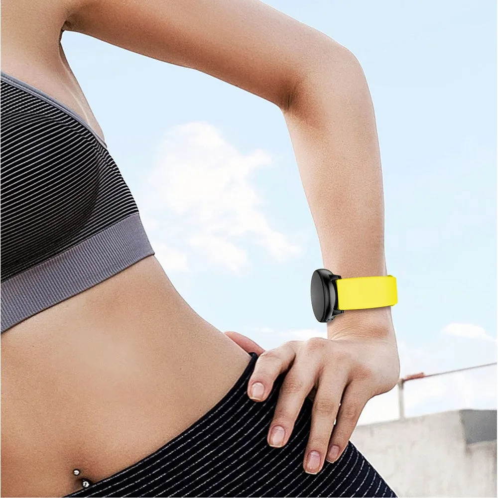 Garmin Venu Sq silicone sports bracelet with pin buckle (joint circumference: 155-195mm) - Yellow