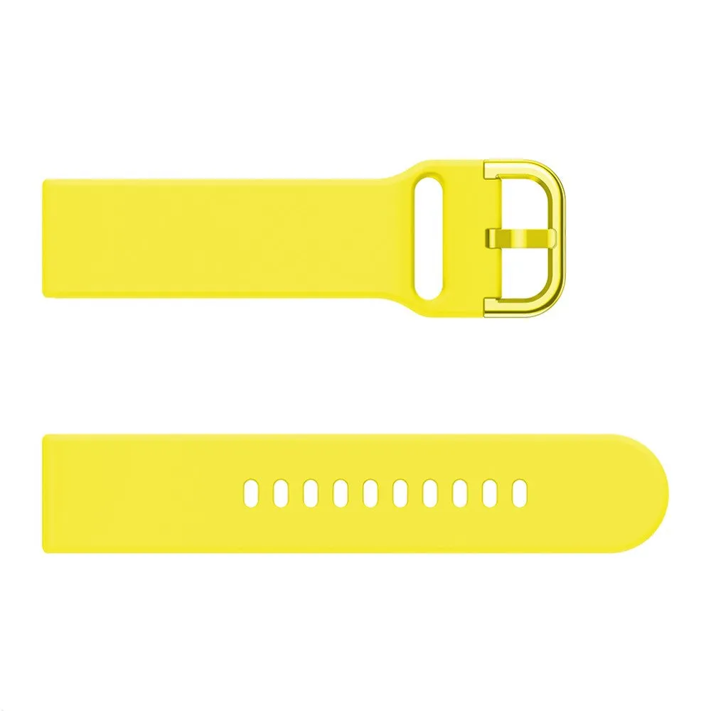 Garmin Venu Sq silicone sports bracelet with pin buckle (joint circumference: 155-195mm) - Yellow