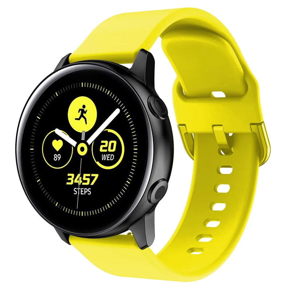 Garmin Venu Sq silicone sports bracelet with pin buckle (joint circumference: 155-195mm) - Yellow