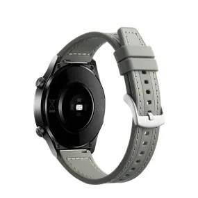 Garmin Vivomove 3 genuine leather / silicone strap (joint circumference: 170-220mm) - gray