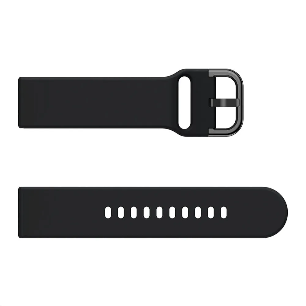 Garmin Vivomove silicone sports bracelet with pin buckle (joint circumference: 155-195mm) - Black