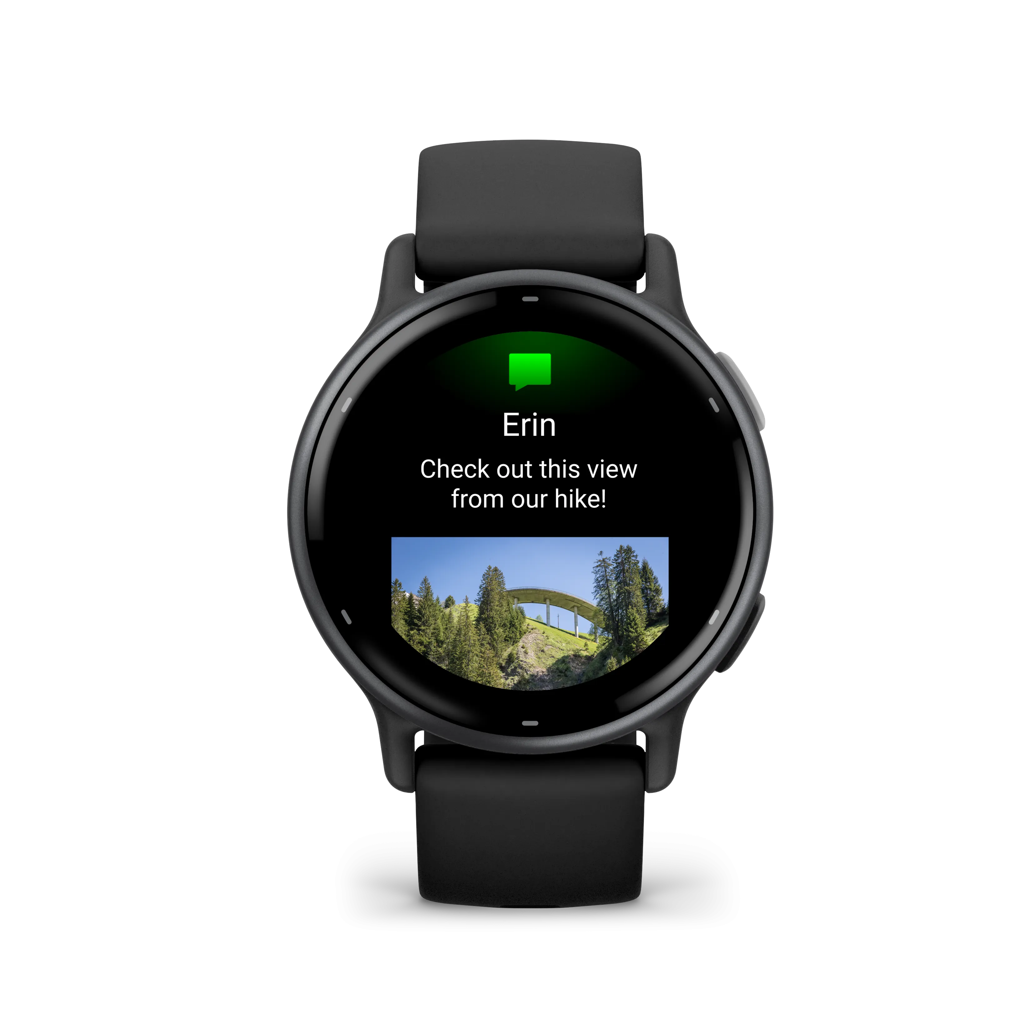 Garmin vívoactive® 5, Black and Slate 010-02862-10 Watches UPC:753759324902