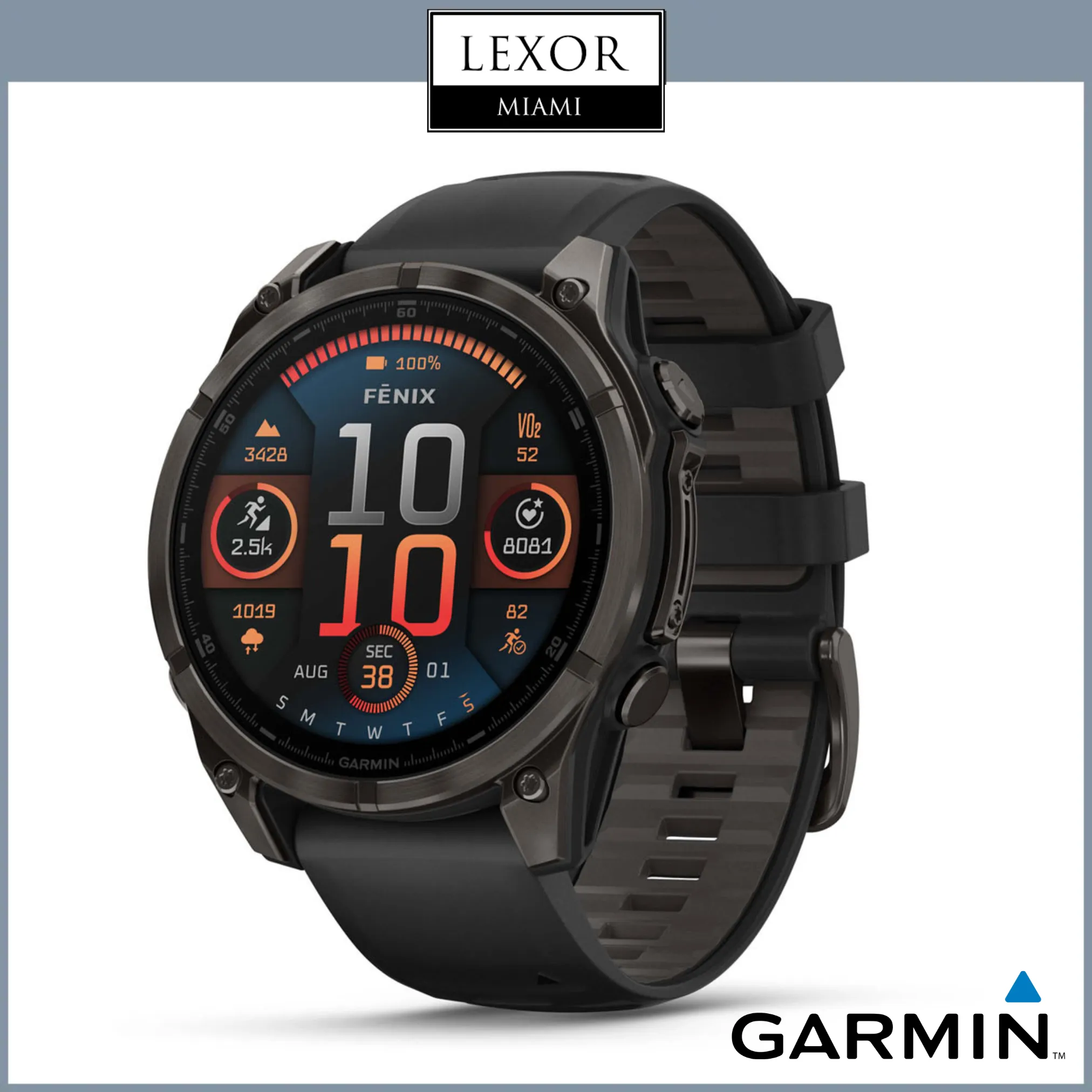 Garmin Watches fēnix® 8 – 47 mm, AMOLED 010-02904-20 UPC 753759338107