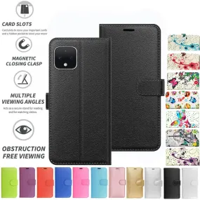 Google Pixel 4 XL Flip Folio Book Wallet Case