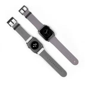 Gray Apple Watch Band, Minimalist Solid Color 38mm/42mm Watch Band Strap- Made in USA